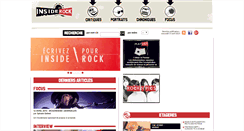 Desktop Screenshot of inside-rock.fr